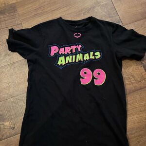 EvoShield Men's Medium Black Party Animals Graphic T-Shirt Short Sleeve